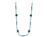Apatite + Turquoise Necklace
