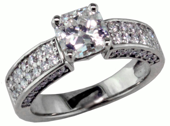 14kw Vintage Diamond Ring