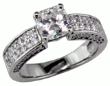 14kw Vintage Diamond Ring